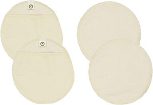 Wool/Silk Nursing Pads 2-Pack