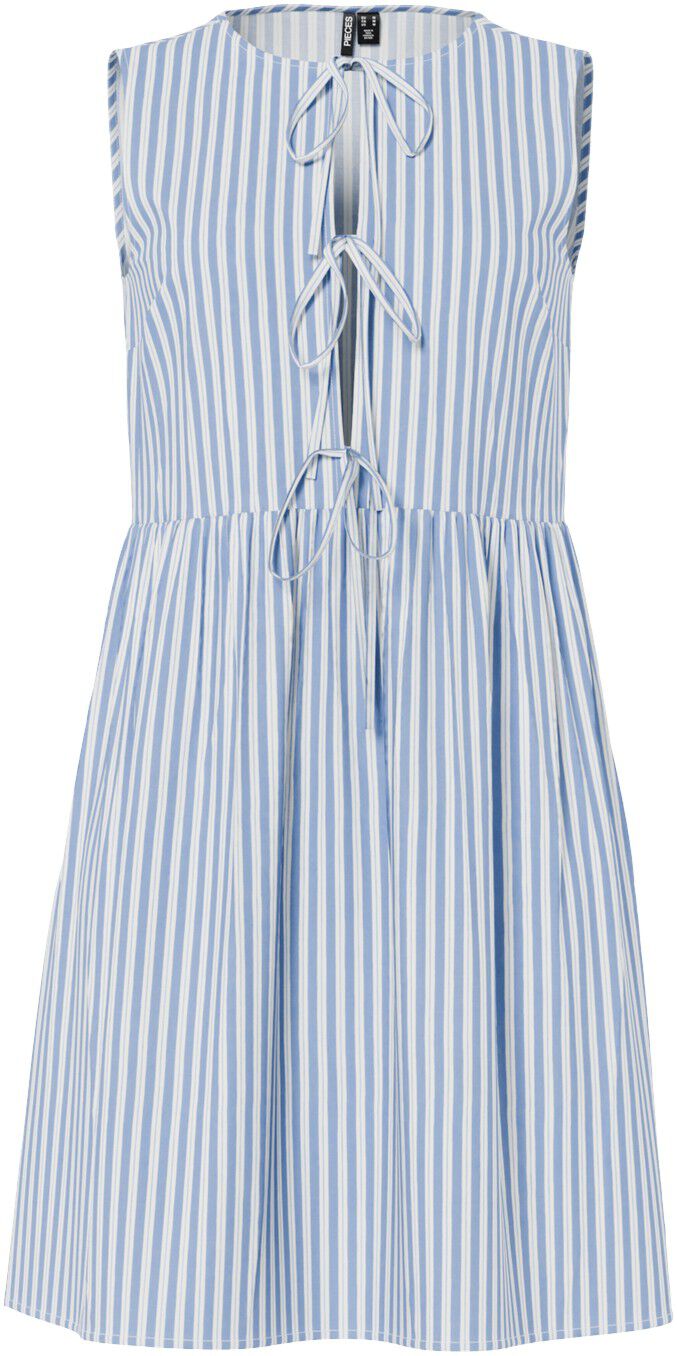 PCJOLLY SL TIE SHORT DRESS WVN NOOS