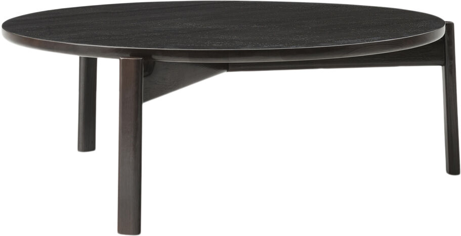 Passage Lounge Table, &Oslash;90, Dark Lac