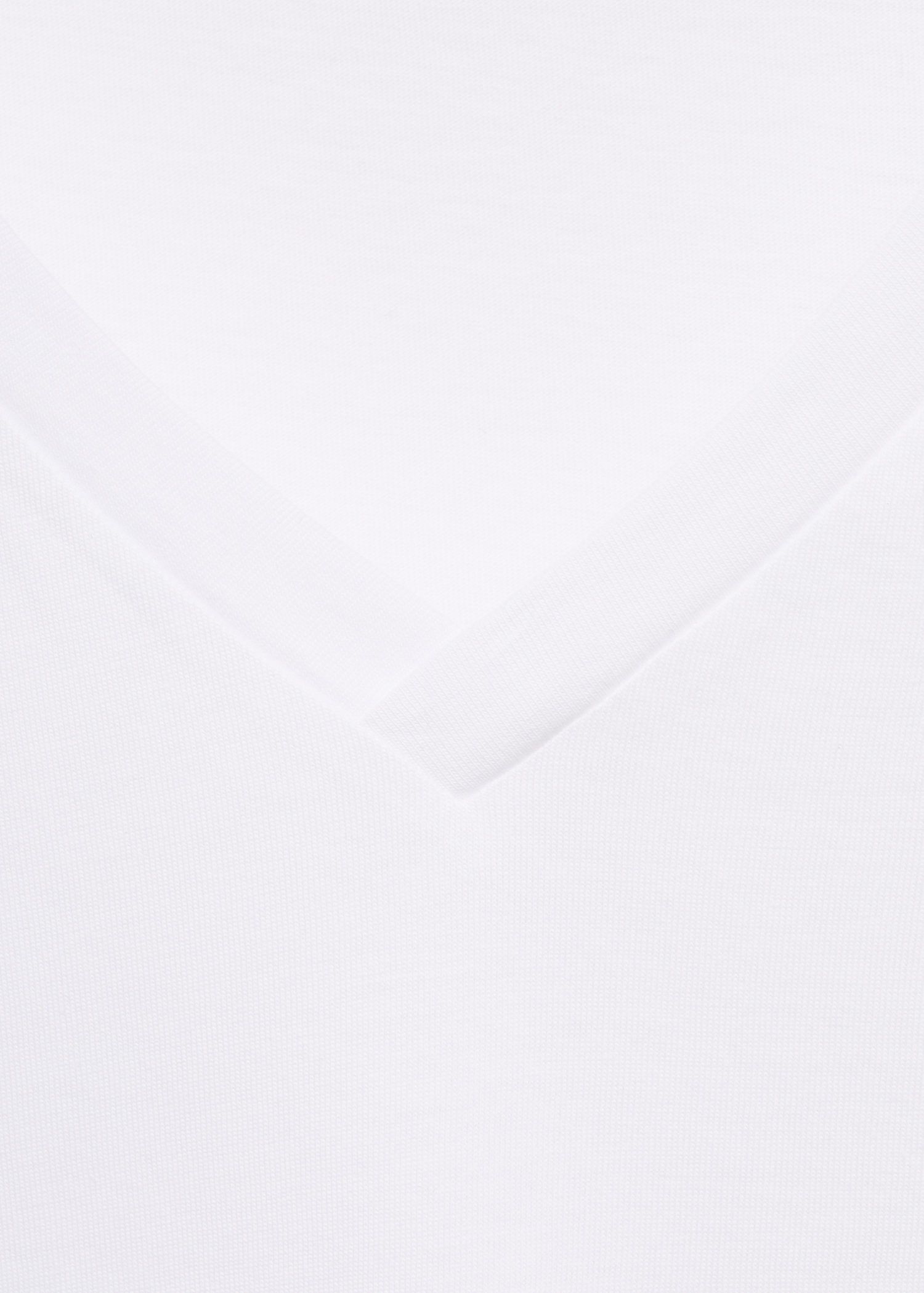 V-neck cotton T-shirt
