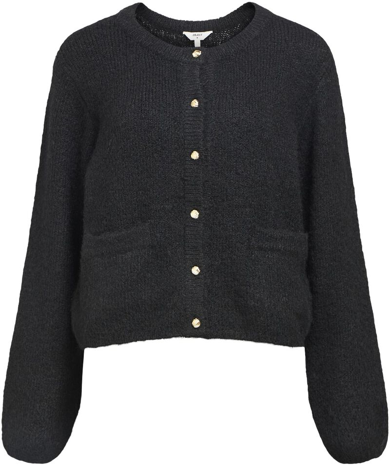 Objsaggia Re L/S Knit Cardigan Noos