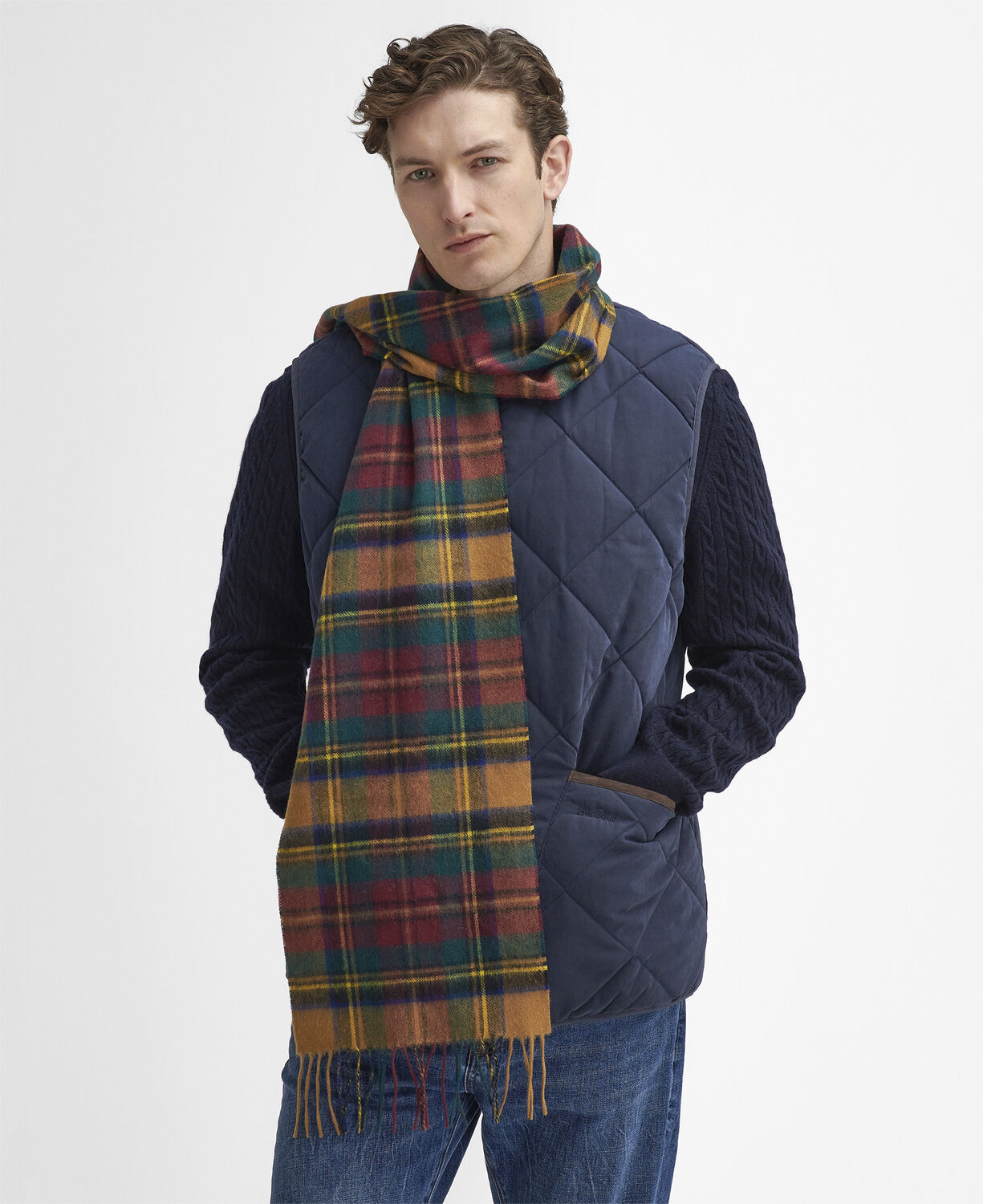 Barbour New Check Scar