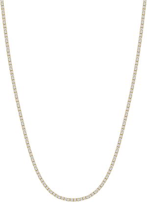 Women's Gold Mini Tennis Choker