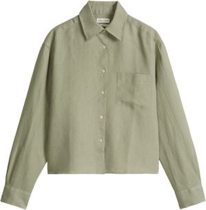 Blouse, boxy shape, chest pocket, l