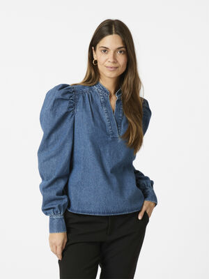 Rosslyn Denim Blouse