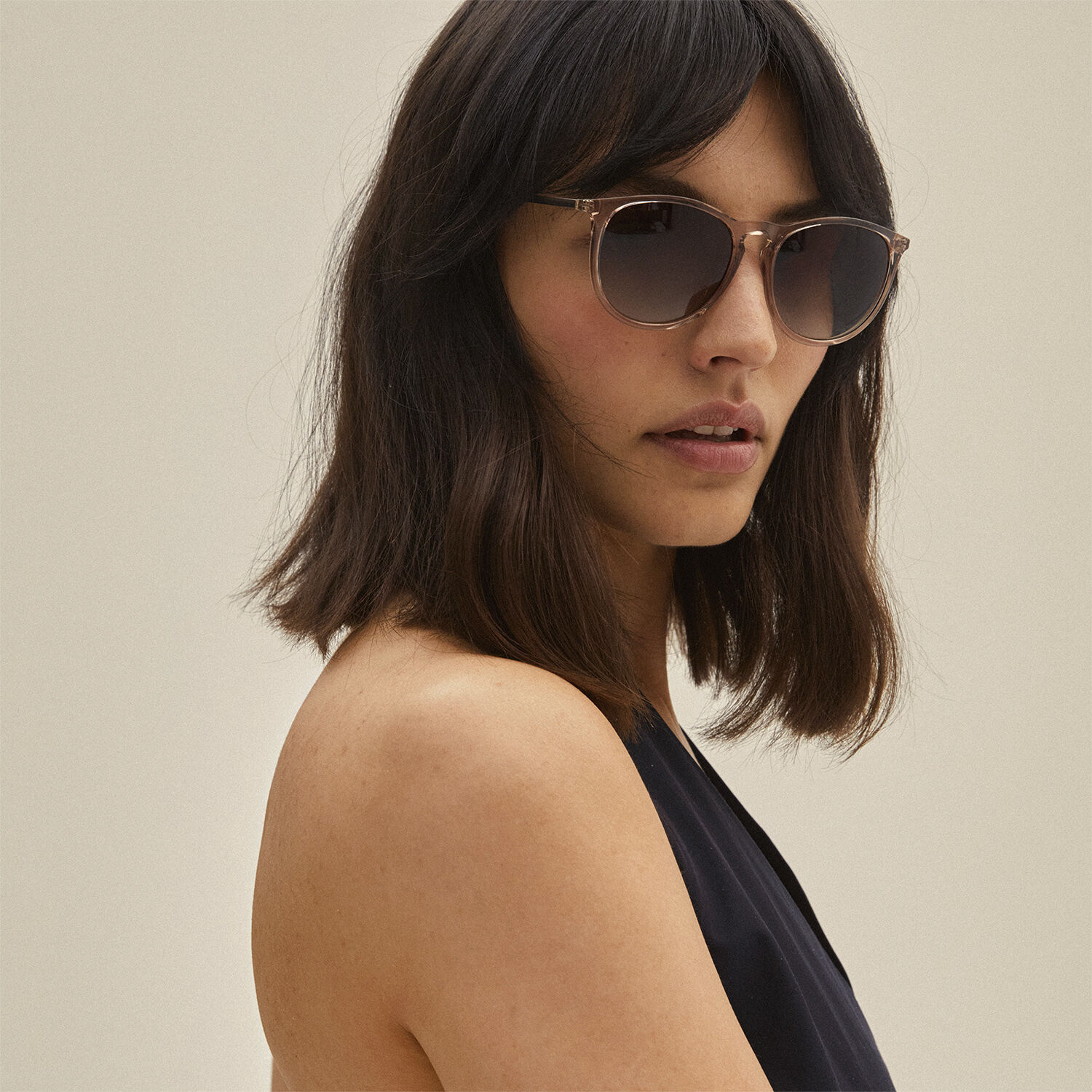 VANILLE sunglasses light brown/gold