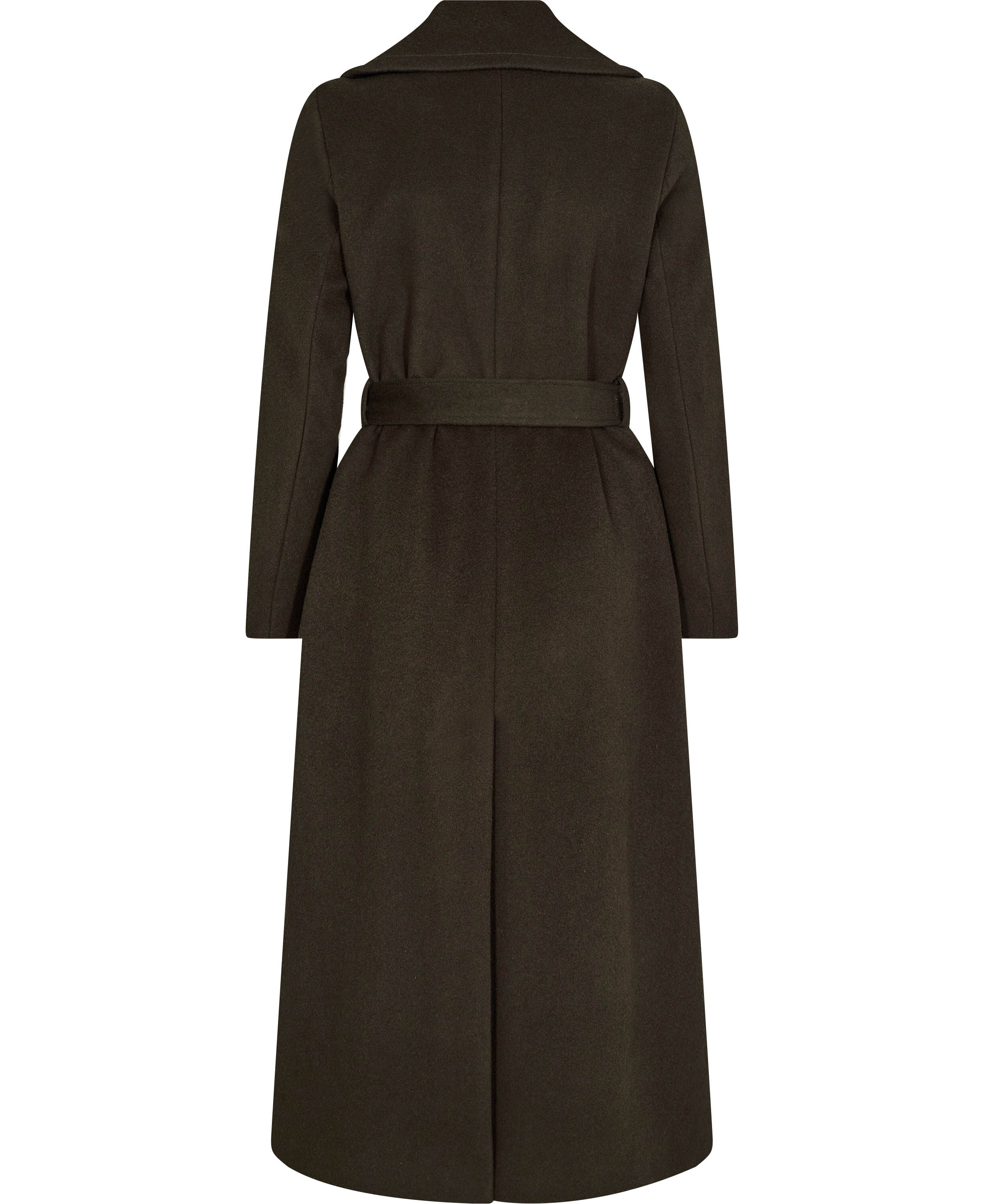 Cashmere Blend Coat - Clareta Belt Long