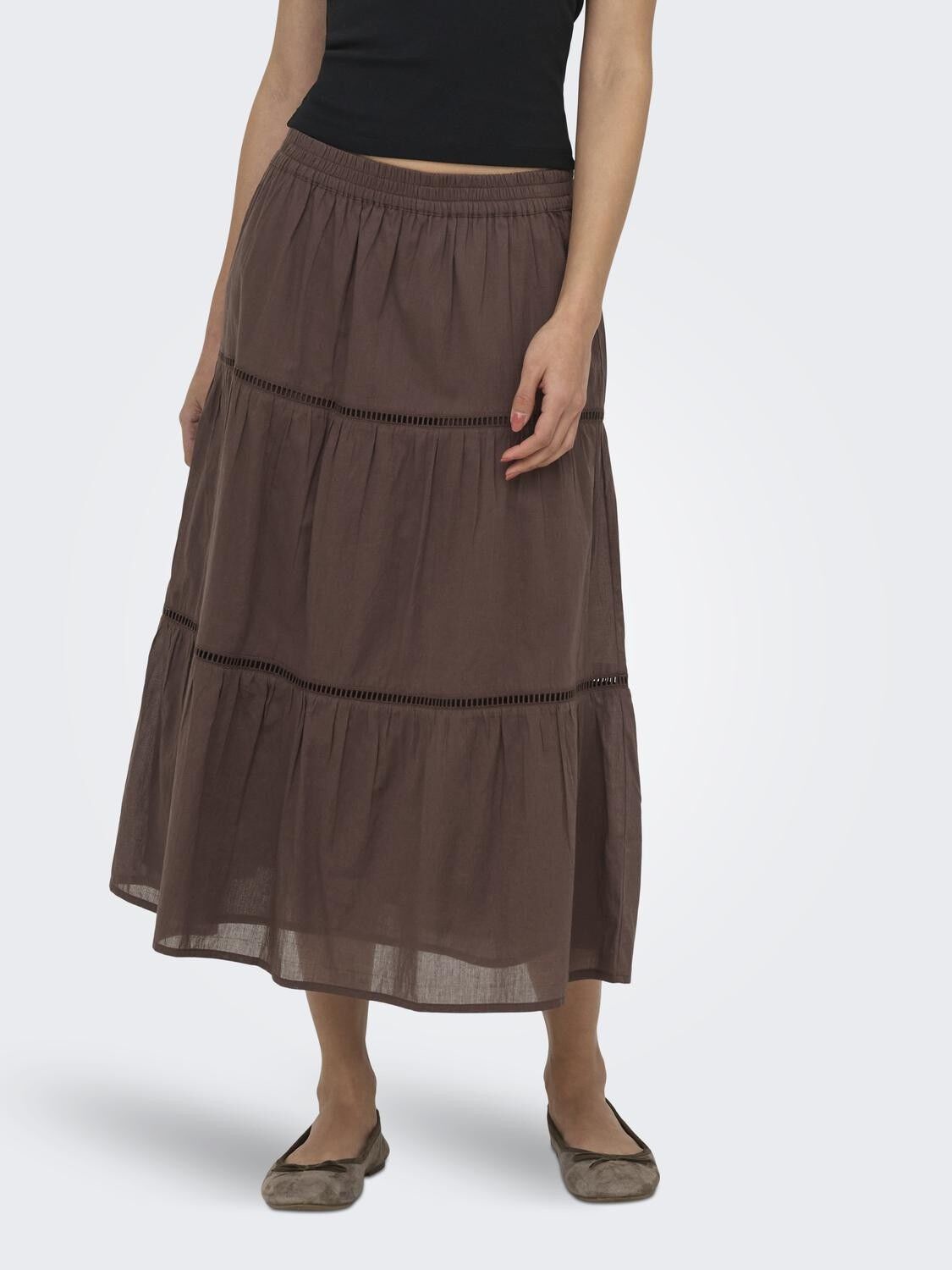 ONLISABELLA LONG SKIRT WVN