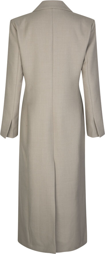 Maxine Wool Long Blazer