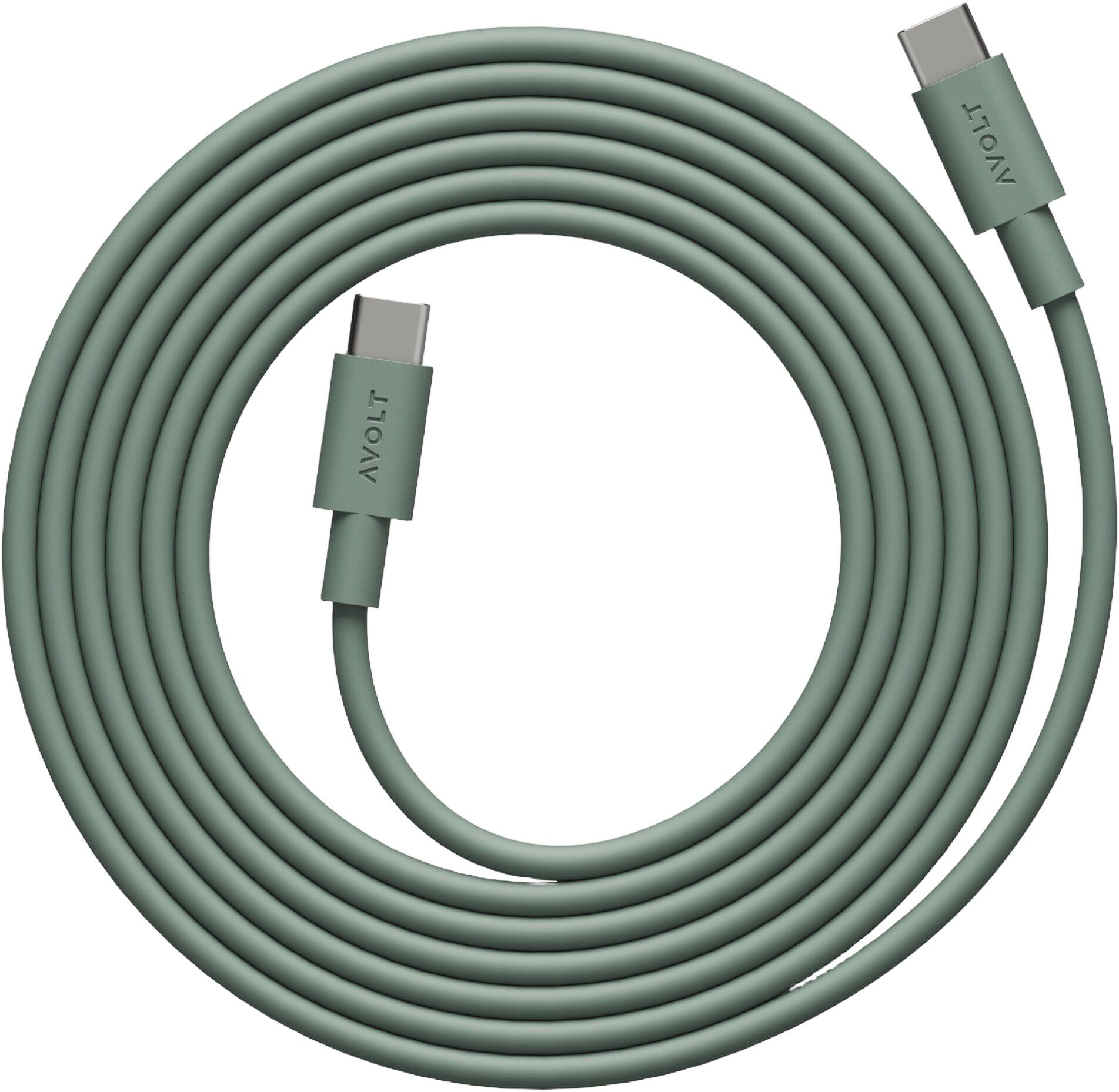 Cable 1 - USB-C to USB-C - Oak Green