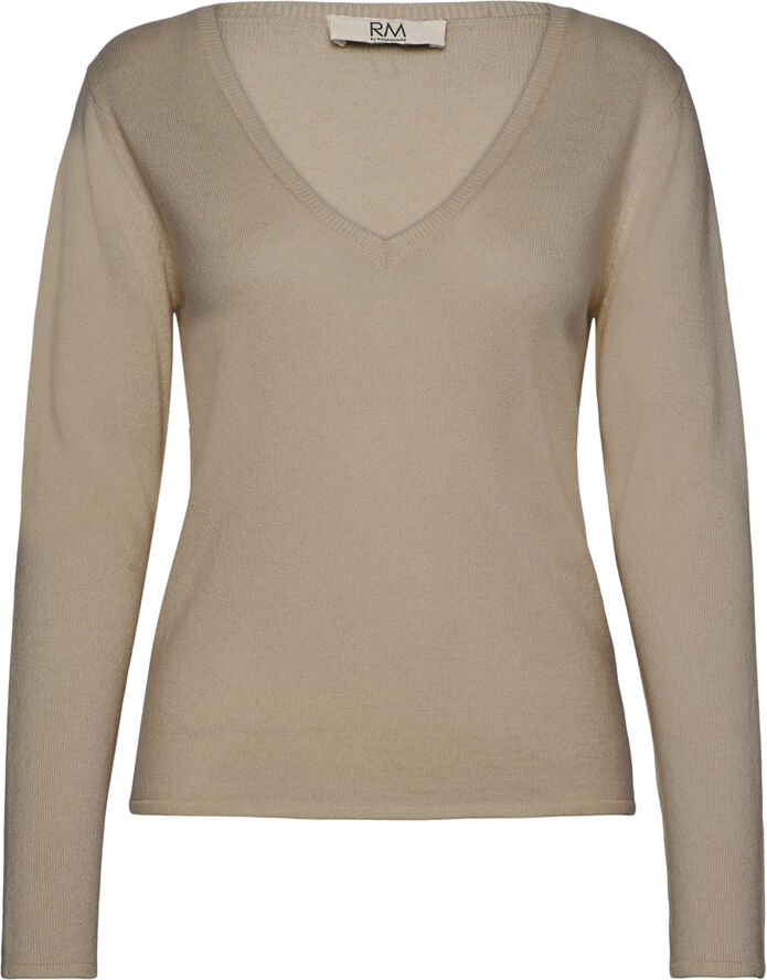 RMWSofia wool LS V-neck knit