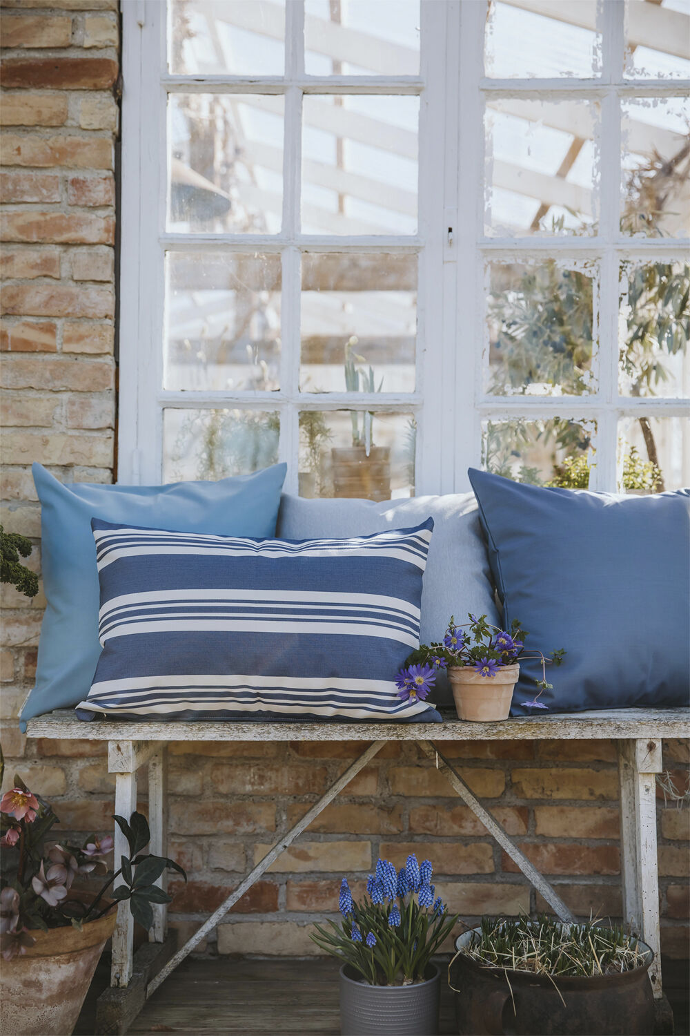 Fossflakes udend&oslash;rspude 50x50 cm. Bl&aring;