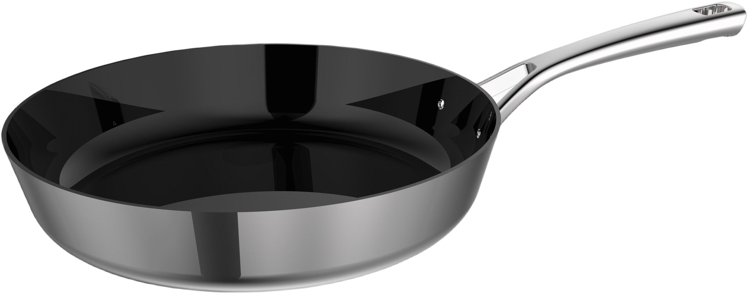 Stegepande keramisk non-stick Divette 28 cm Rustfrit st&aring;l