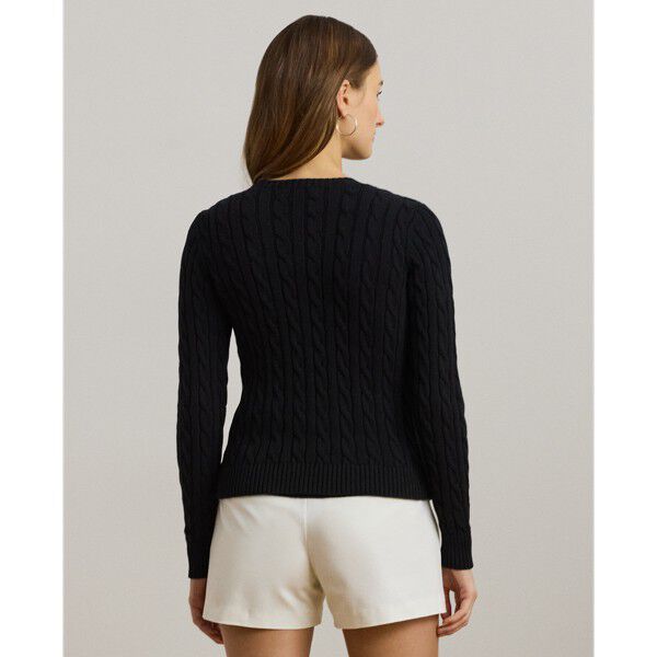 Cable-Knit Cotton Cardigan