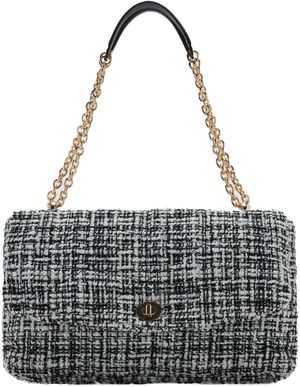 Large tweed handbag