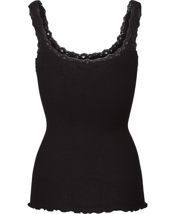 RWBabette Silk SL Deep Back Lace Top