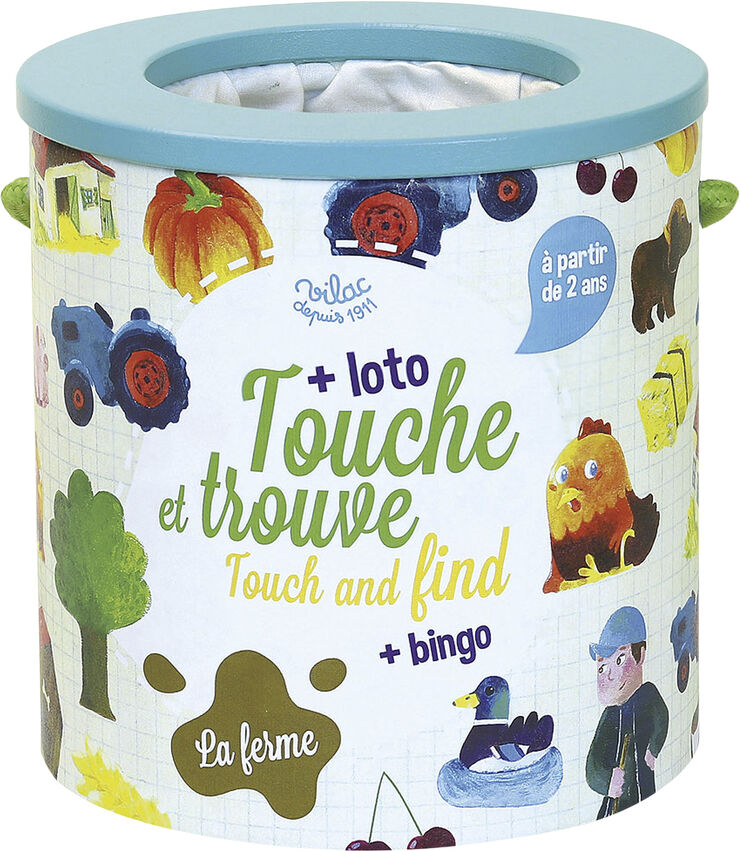 Vilac - Føl & find spil - Bondegården