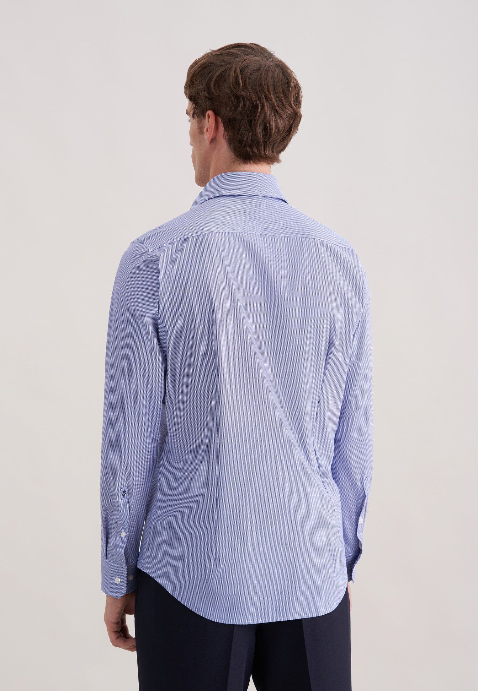 Performance shirt Slim 1/1 Kent-Collar Print