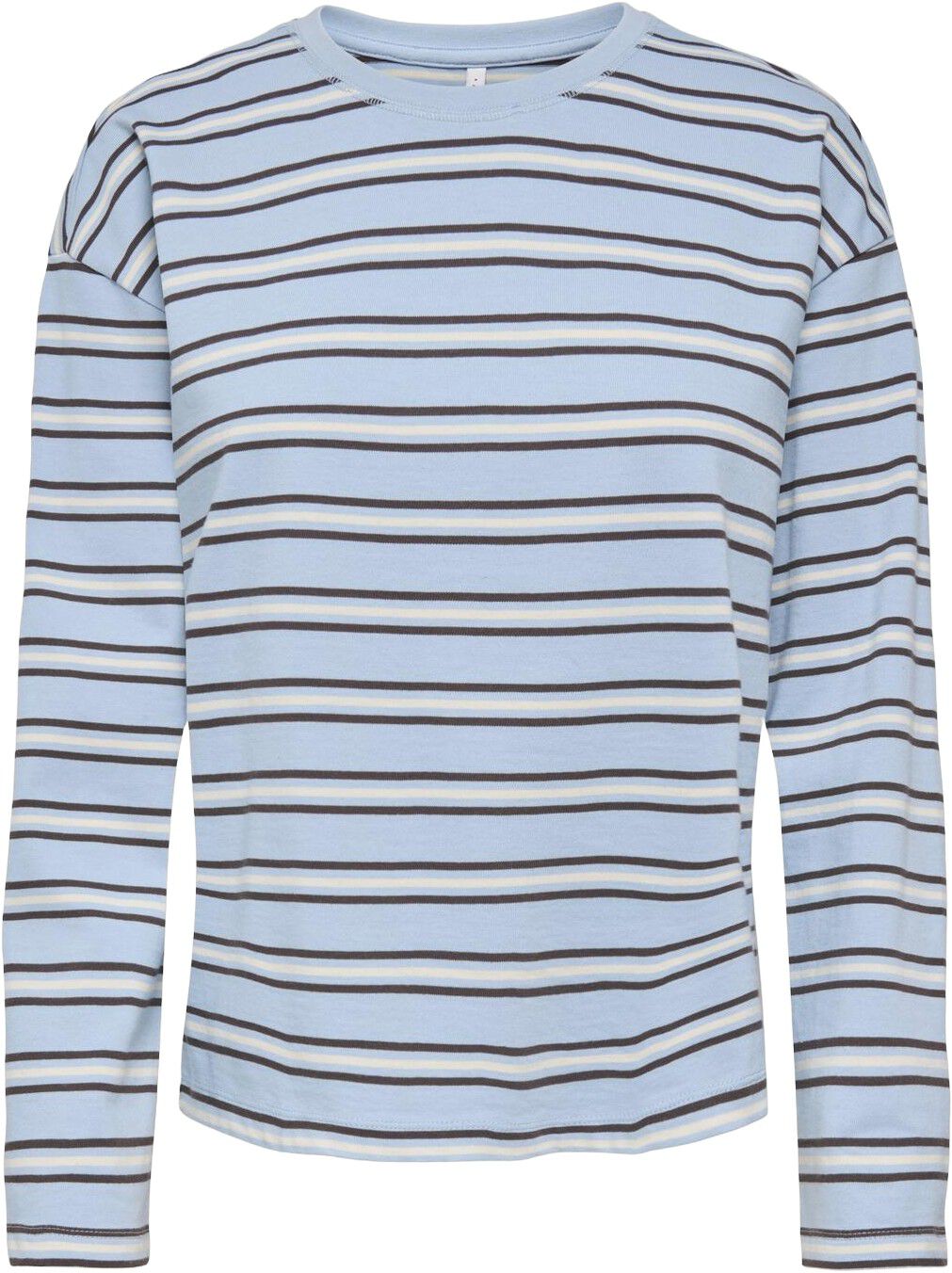 ONLNEW SOPH L/S O-NECK TOP BOX JRS