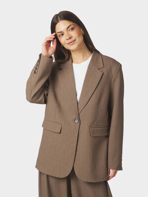 Gaby Pinstripe Blazer