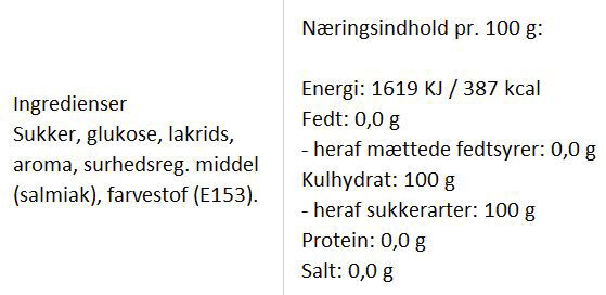 Spejders&aelig;t - Lakrids-slikkepind og spejdersnus