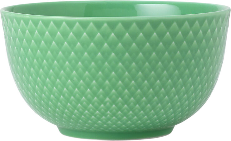 Rhombe Color Skål Ø11 cm grøn porcelæn
