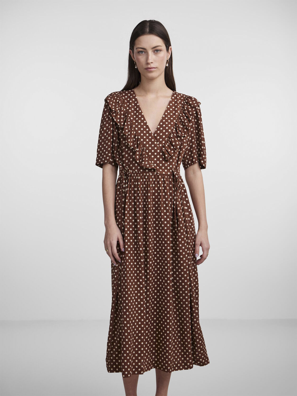 YASDOTTI 2/4 MIDI DRESS S.