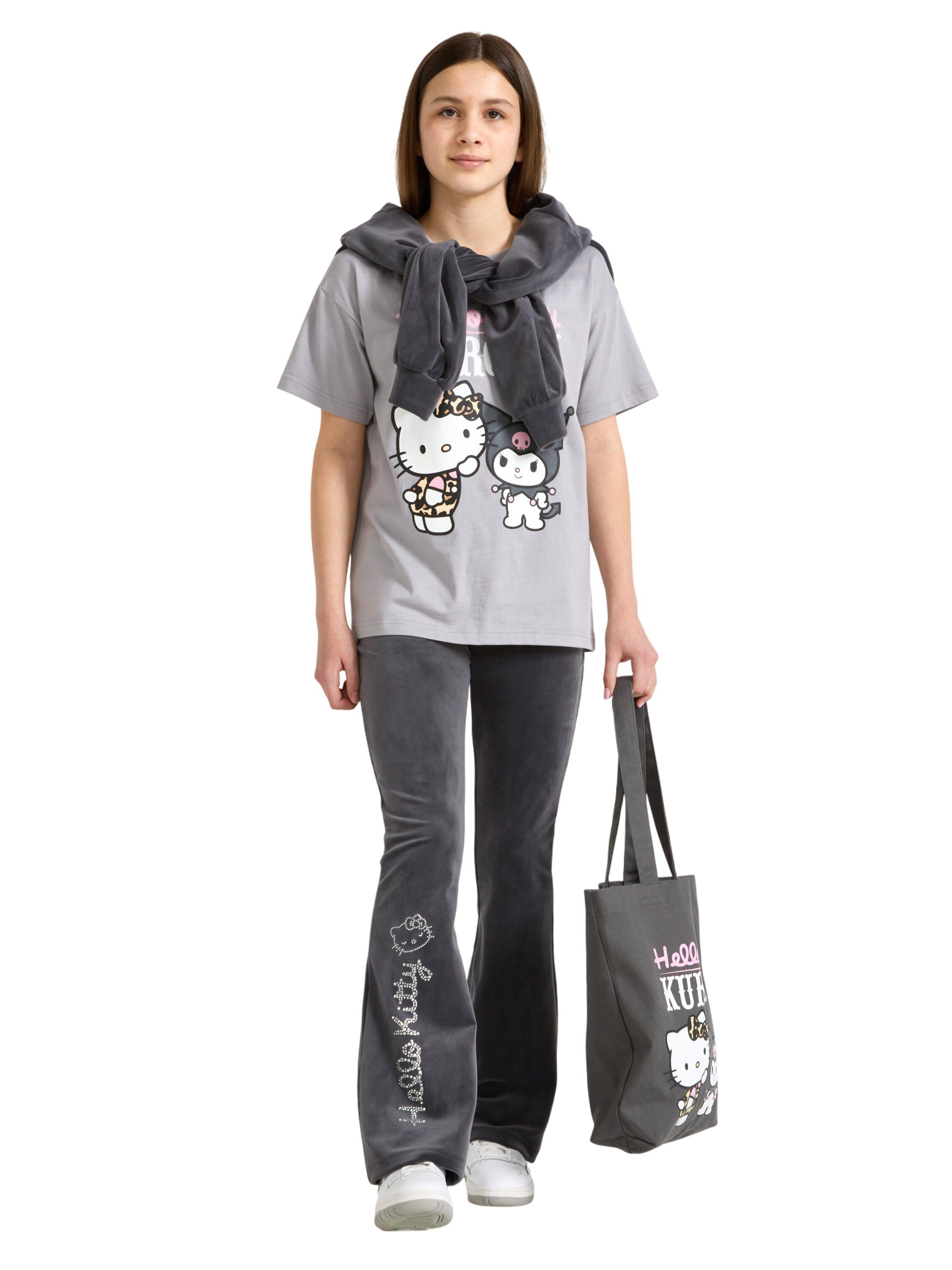 Utsv&auml;ngda byxor i mjuk velour med