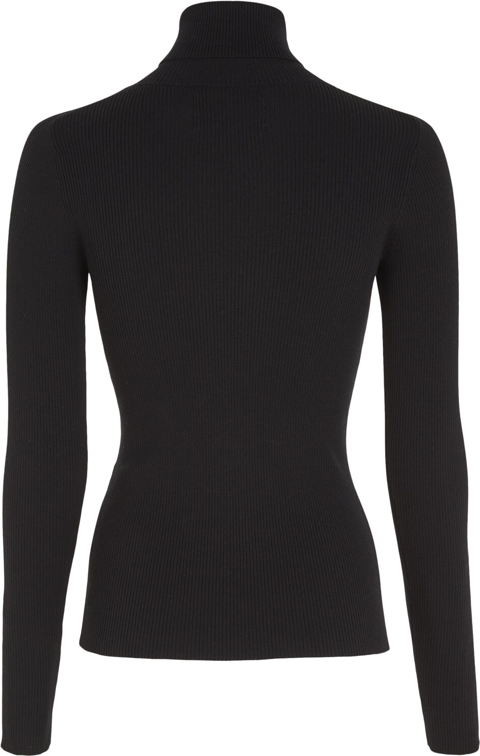 BADGE ROLL NECK SWEATER