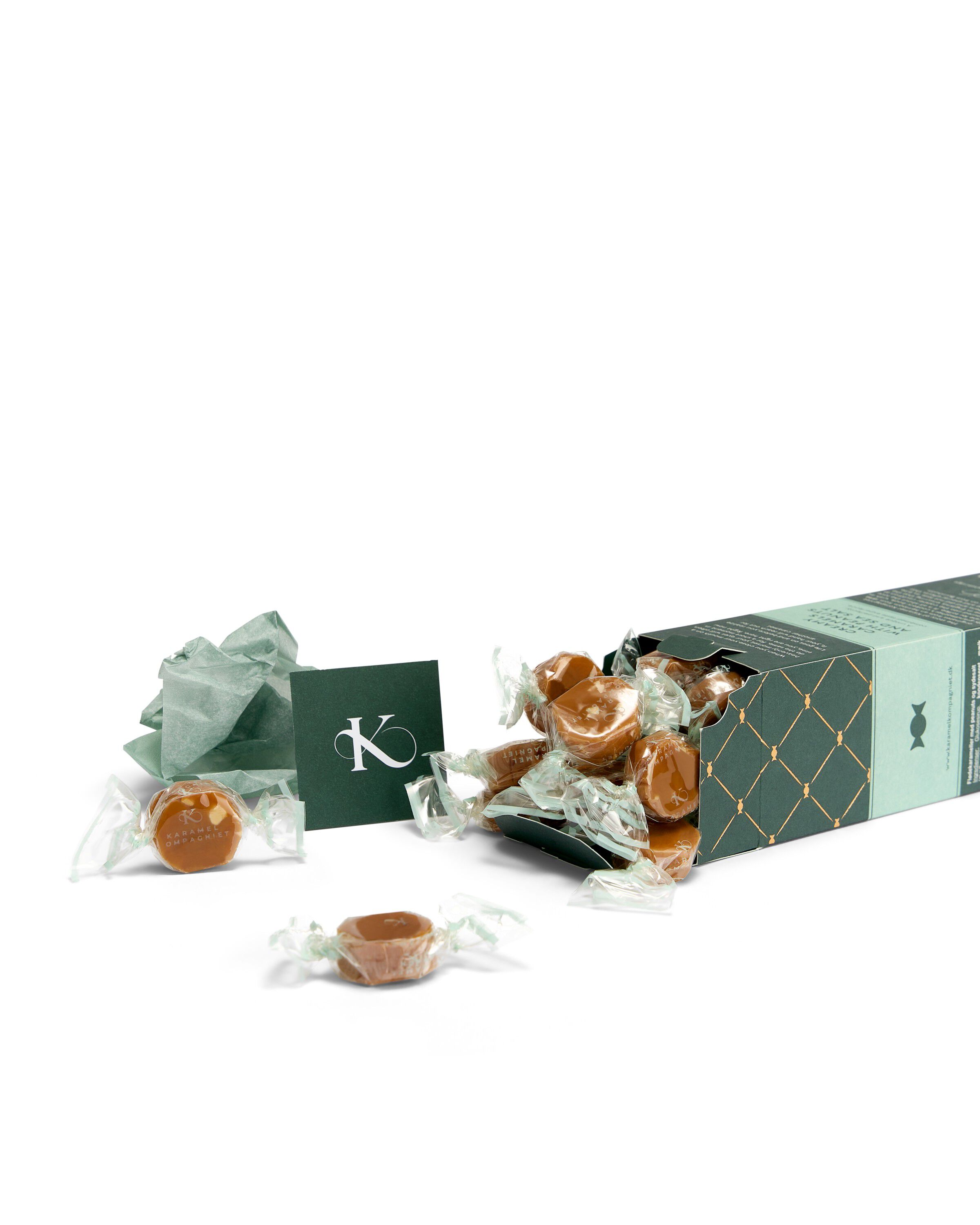 Creamy caramels with peanuts and sea salt Elegance