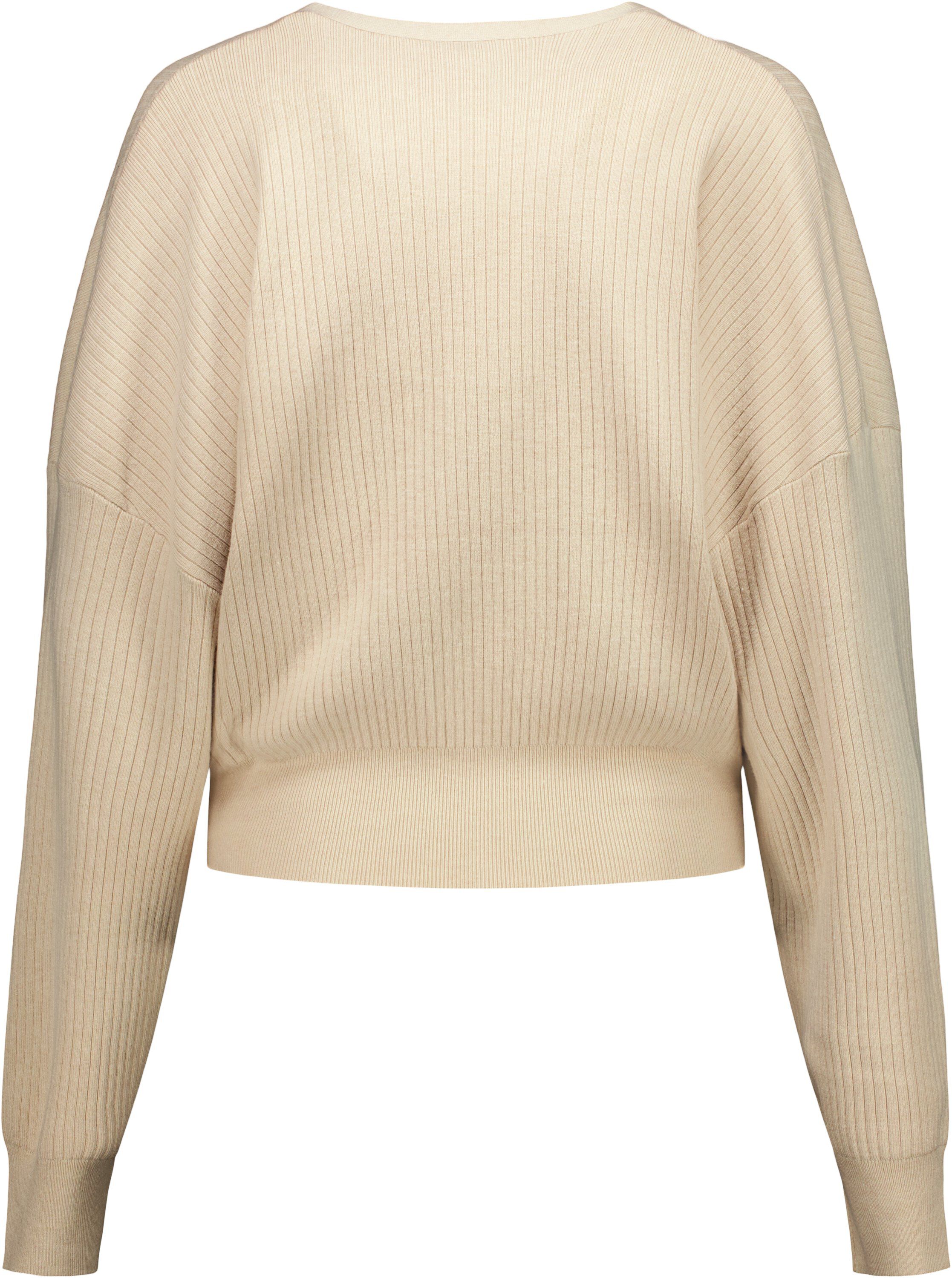 ENE KNITTED W WRAP SWEATER