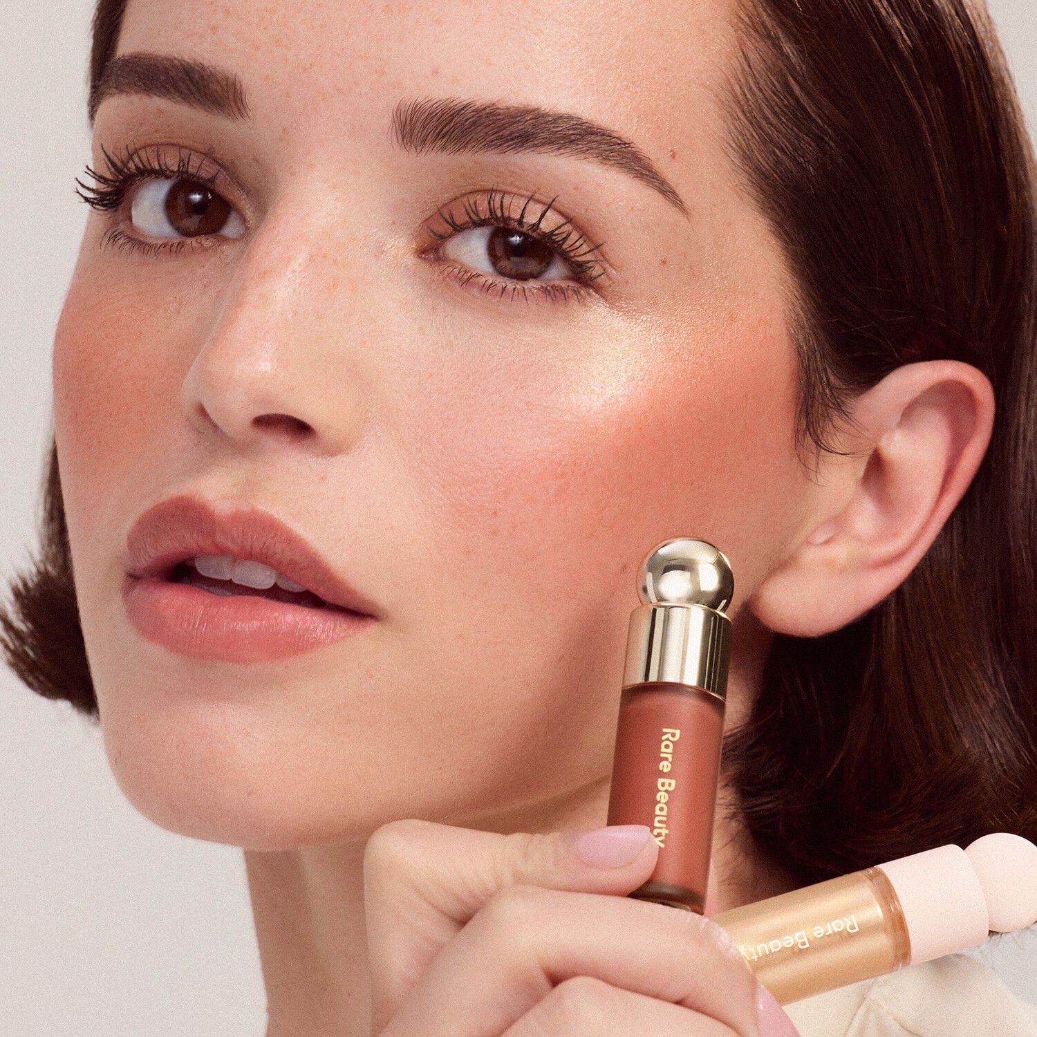 Warm Radiance Mini Blush & Luminizer Duo  Mini duo med blush og highli