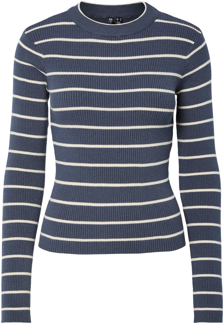 PCMIRA NEW LS O-NECK KNIT NOOS BC