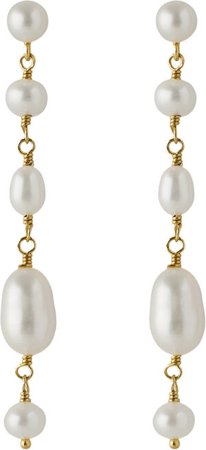 White Dreams Earrings length 45 mm