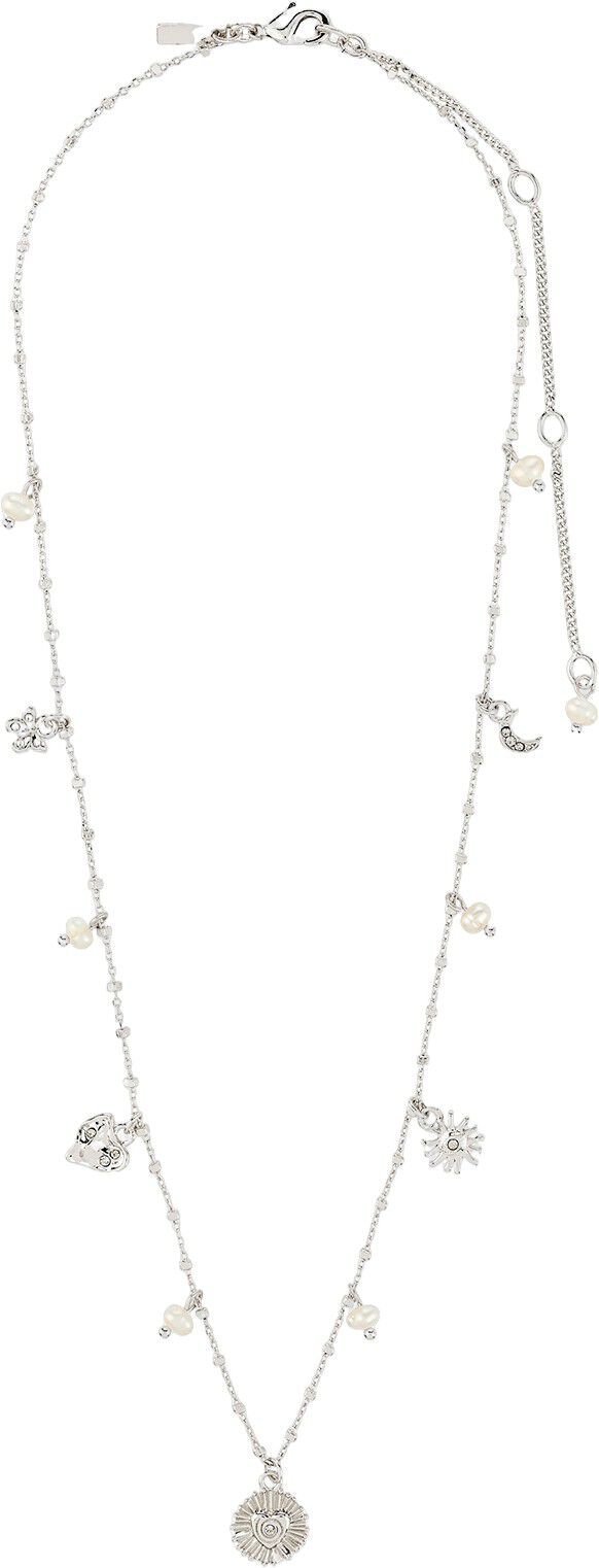 MYLAN halsk&aelig;de s&oslash;lvbelagt