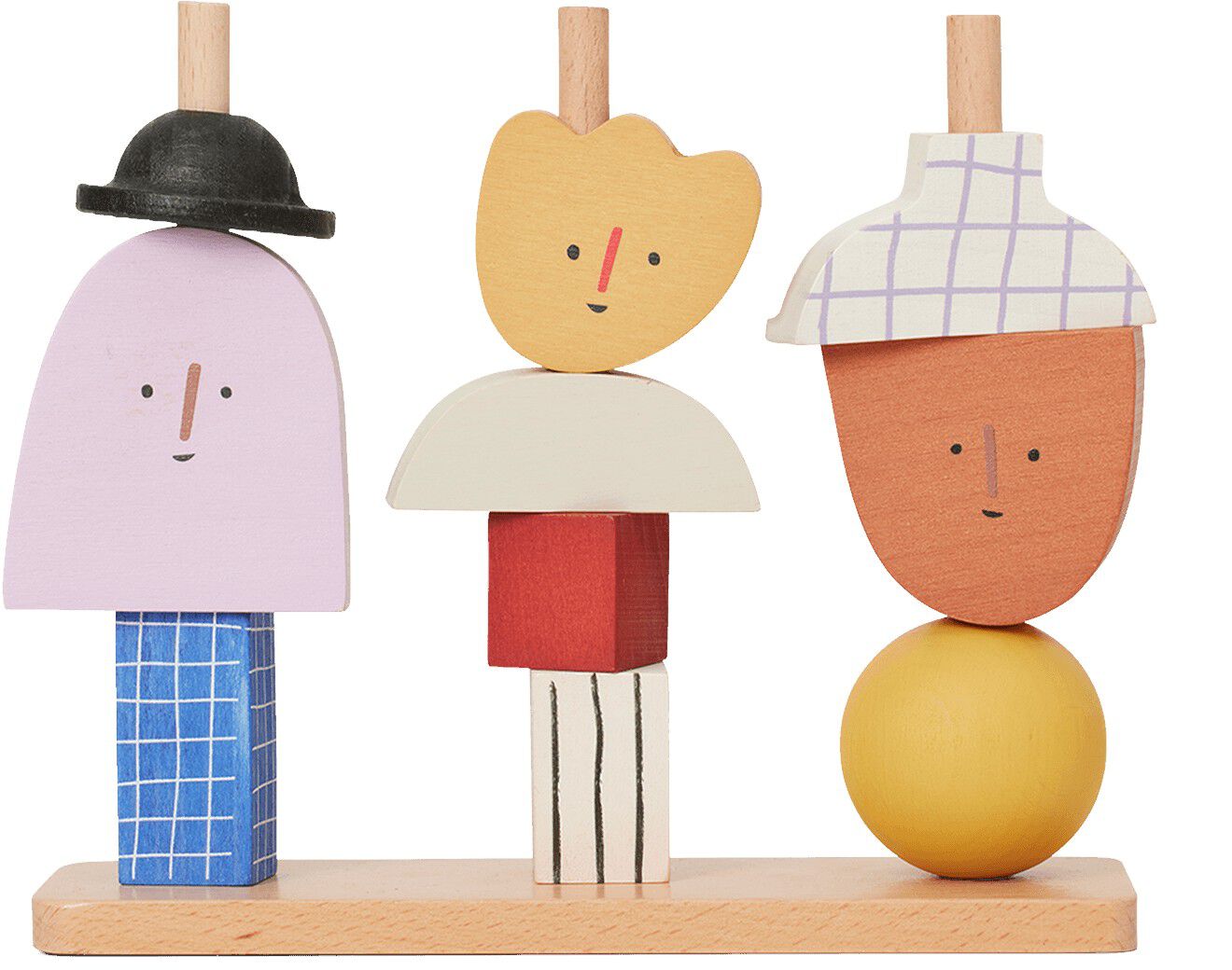 Character Stacking Blocks - Multi