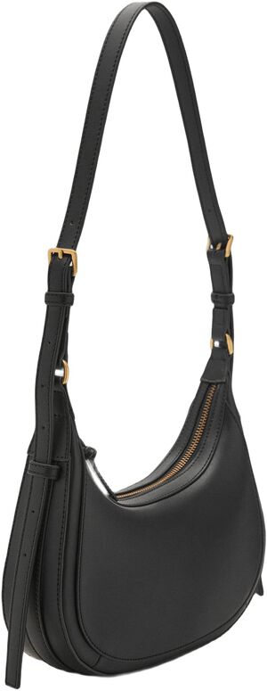 Oval shoulder bag