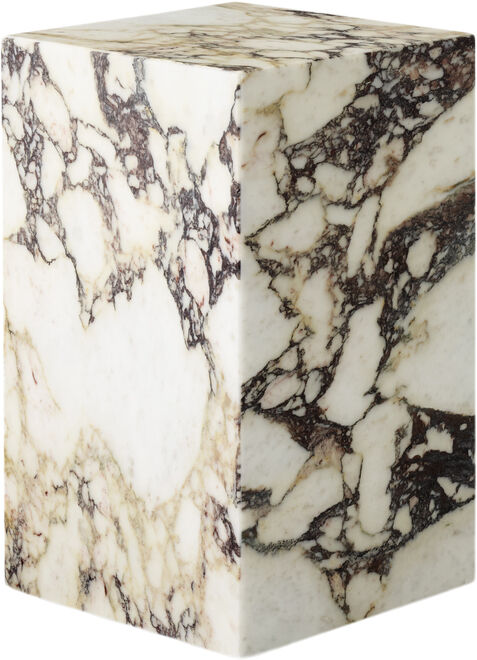 Plinth Tall, Calacatta Viola