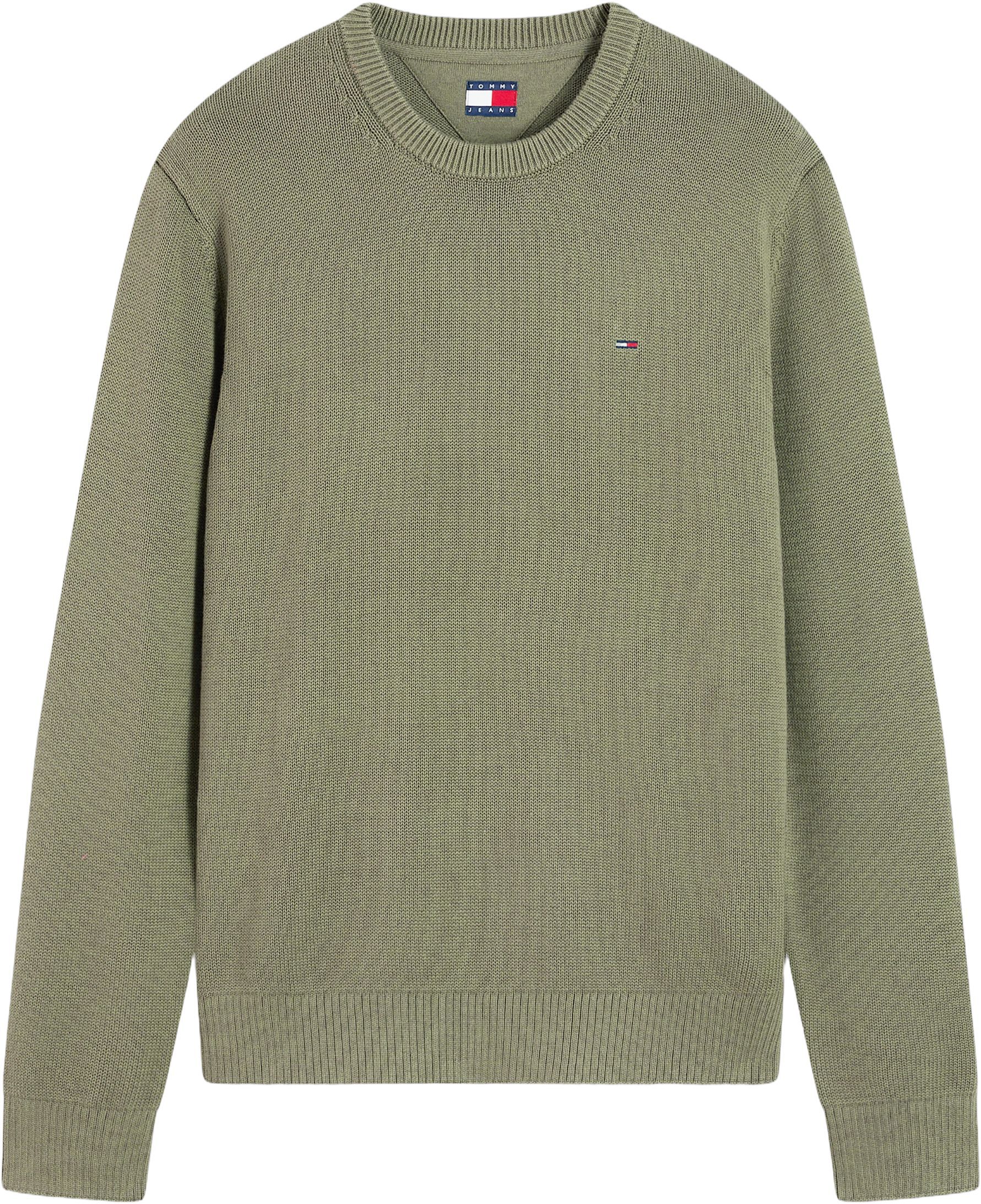 Tommy Flag Textured Slim Jumper