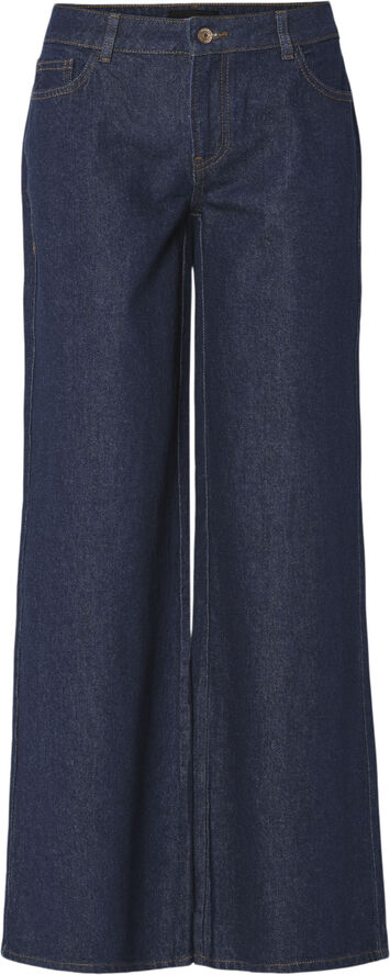 PCSELMA LW WIDE JEANS RINSE NOOS BC