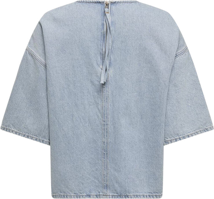 ONLBARBARA S/S DNM SHIRT AZG