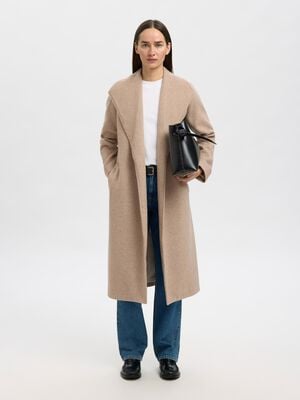 SLFROSA WOOL BLEND COAT NOOS