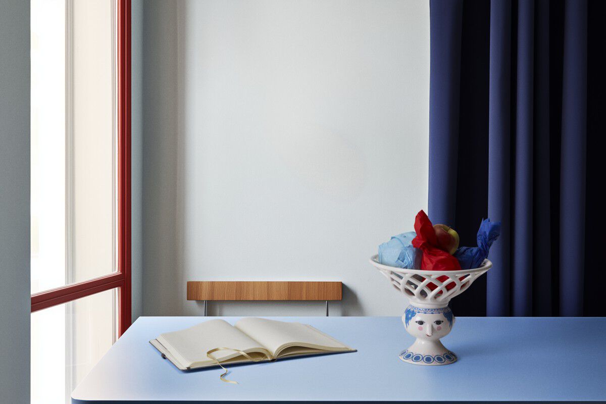 Dora Frugtsk&aring;l &Oslash;25 cm bl&aring;