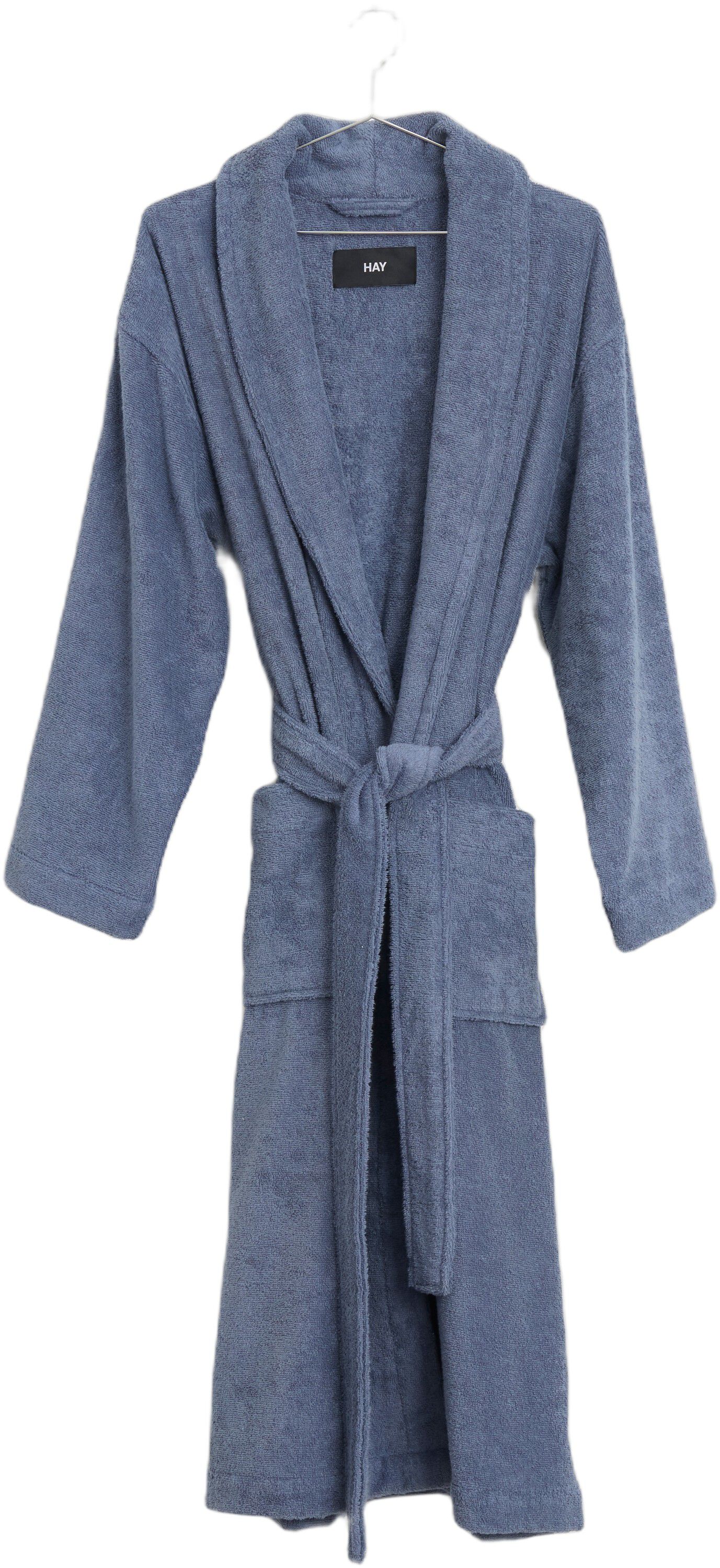 Mono Bathrobe-S/M-Steel blue