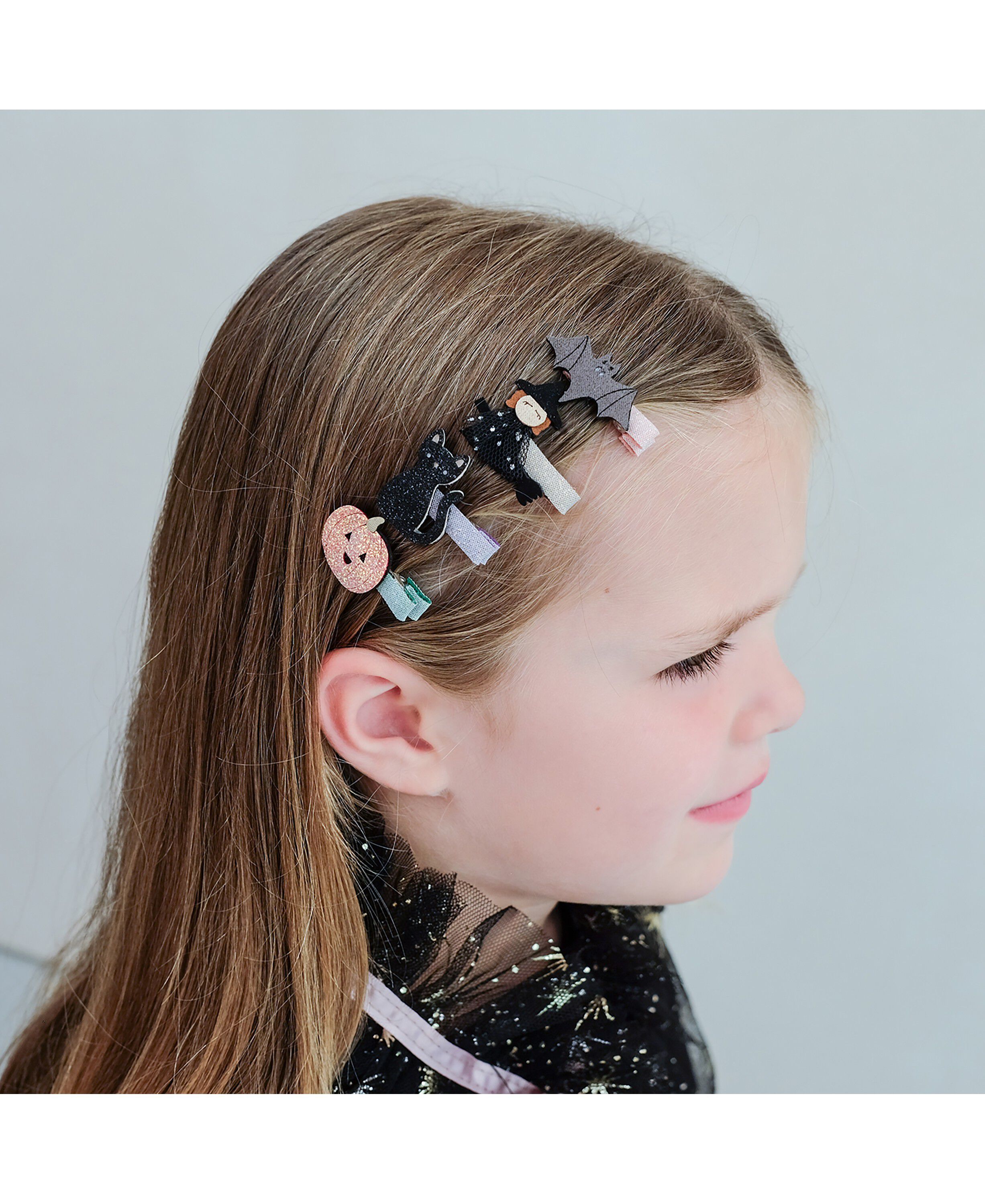 Mimi & Lula - 8 h&aring;rclips - Mini Halloween