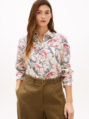 Pure Linen Oversized Fit Shirt