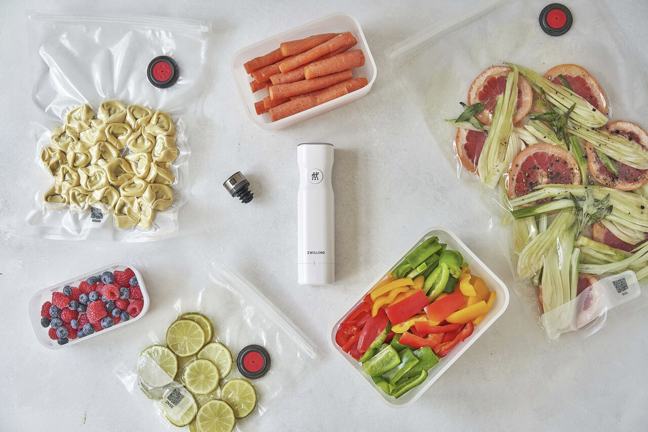 Fresh & Save Vakuum starters&aelig;t, plastik 7 dele