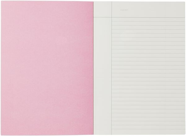 VITA Softcover Notebook - Medium, Orange Grid