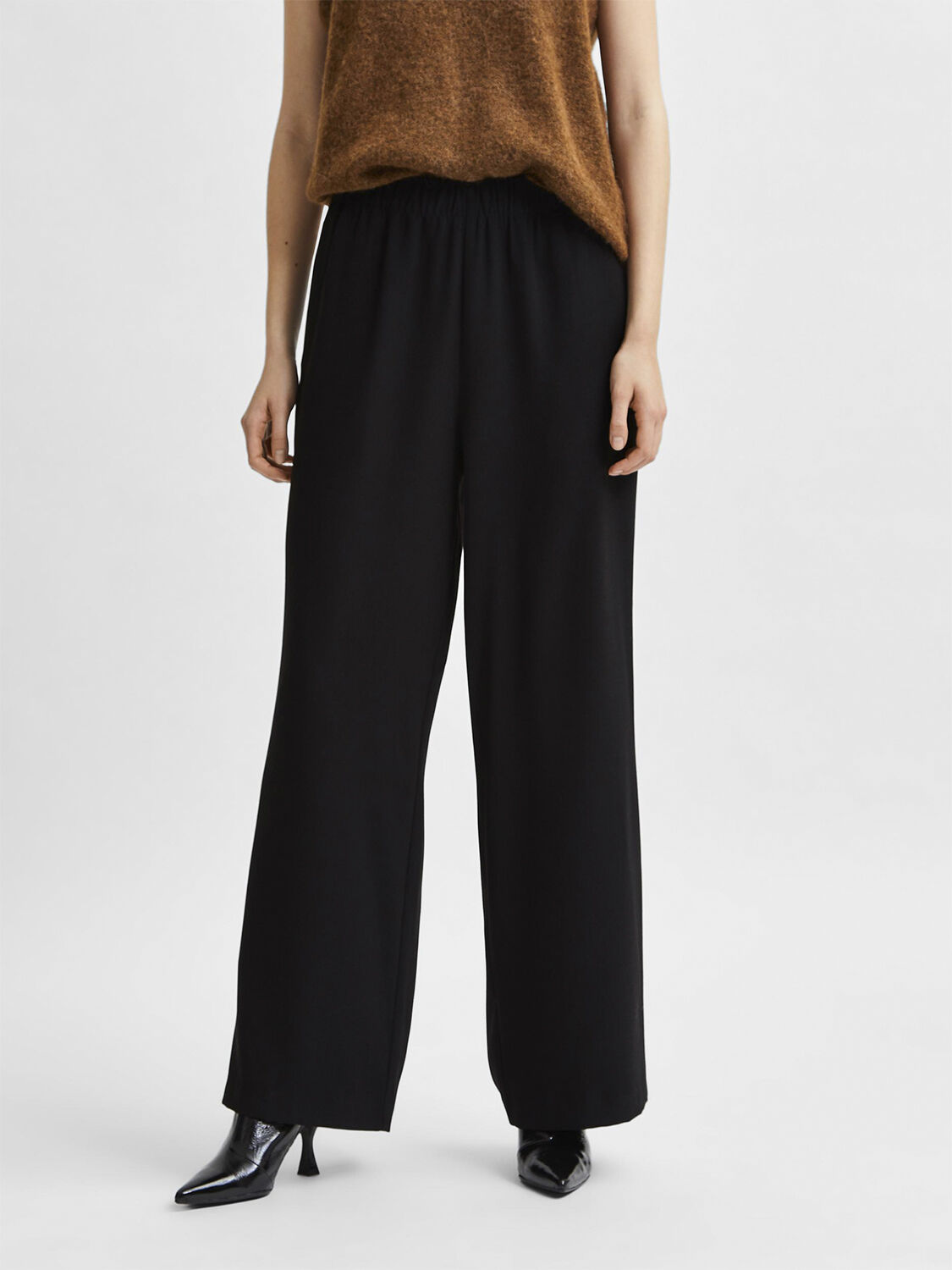 SLFTINNI-RELAXED MW WIDE PANT N NOO
