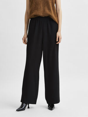 SLFTINNI-RELAXED MW WIDE PANT N NOO